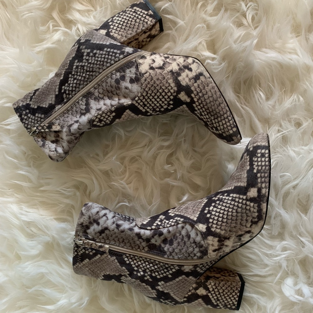 Steve Madden Snake Print Sock Boot - image 4